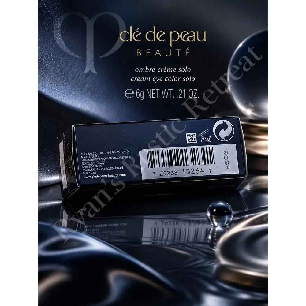 Clé de Peau Beauté Ombre Cream Solo Eye Color #306 Shiny Steel Gray (BN)